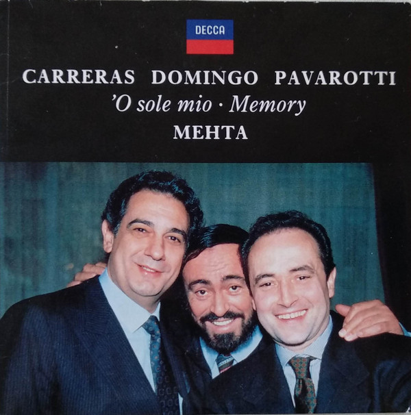 Jose Carreras - 'O Sole Mio • Nessun Dorma - Used CD image 1