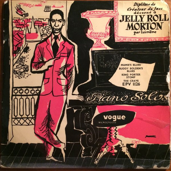 Jelly Roll Morton - New Orleans Memories - Piano Solos - Used Vinyl Reco image 1