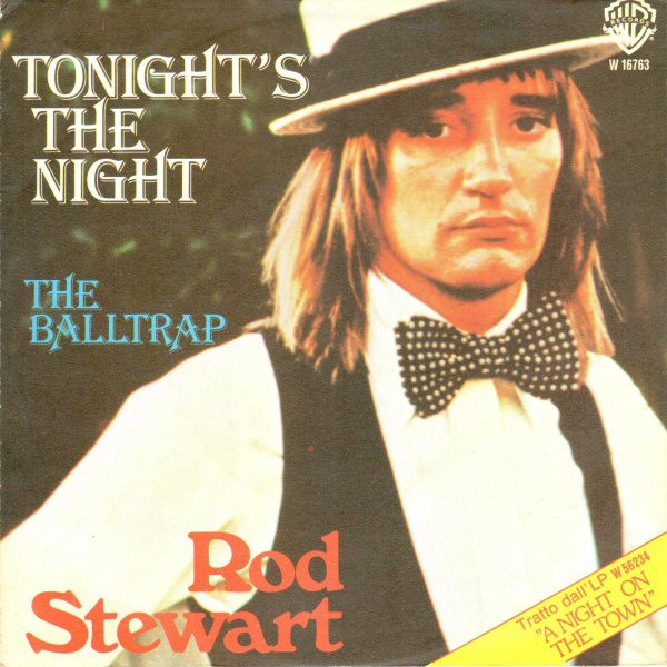 Rod Stewart - Tonight's The Night / The Balltrap - Used Vinyl Record image 1