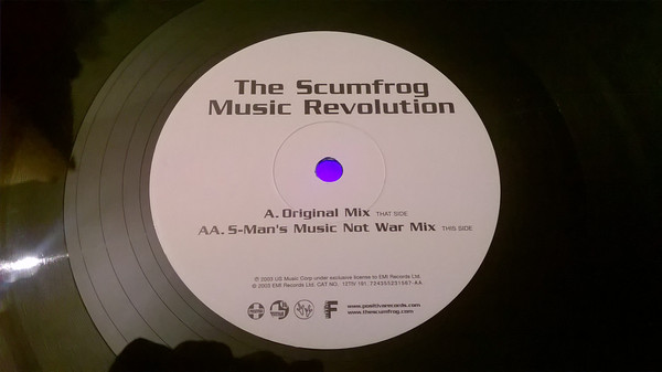 Scumfrog - Music Revolution - Used Vinyl Record 12" image 1