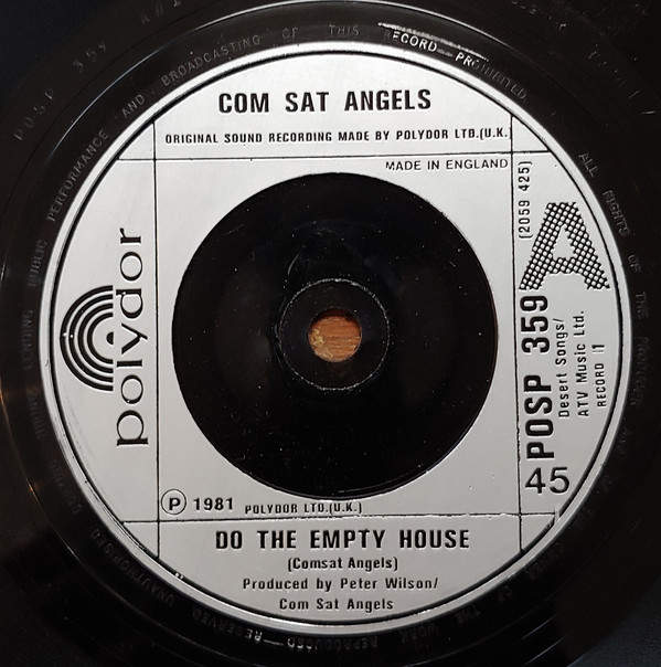 Comsat Angels - Do The Empty House - Used Vinyl Record 7" image 1
