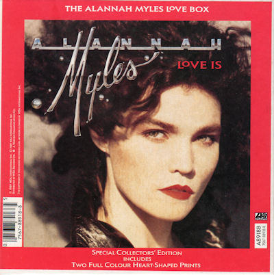 Alannah Myles - Love Is - Used Vinyl Record 7" image 1