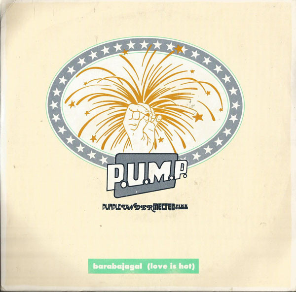 Purple Under Melted - Barabajagal (Love Is Hot) - Used Vinyl Record 7 image 1
