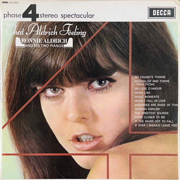 Ronnie Aldrich And H - That Aldrich Feeling - Used Vinyl Record image 1