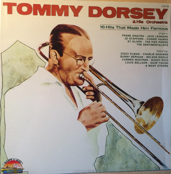 Tommy Dorsey And His - 16 Hits That Made Him Famous - Used Vinyl Record image 1