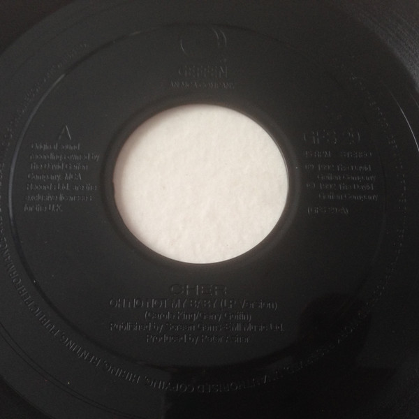 Cher - Oh No Not My Baby - Used Vinyl Record 7" image 1