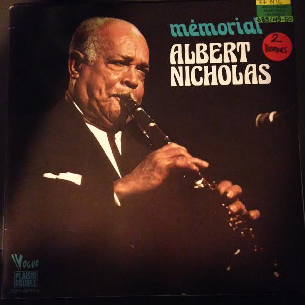 Albert Nicholas - Memorial - Used Vinyl Record image 1