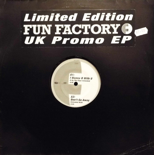 Fun Factory - UK Promo EP - Used Vinyl Record 12" image 1