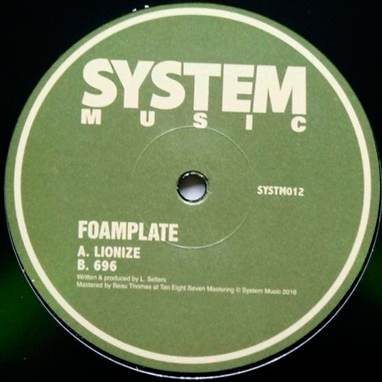 Foamplate - Lionize - Vinyl Record 12" image 1