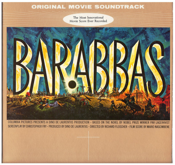 Mario Nascimbene - Barabbas - Used Vinyl Record image 1