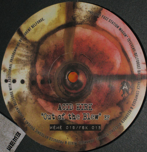 Acid Kirk - Out Of The Blew EP - Vinyl Record 12" image 1