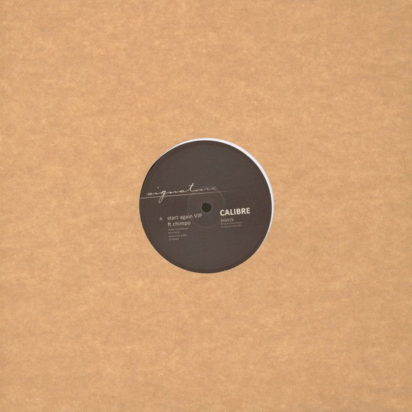 Calibre - Start Again VIP - Vinyl Record 12" image 1