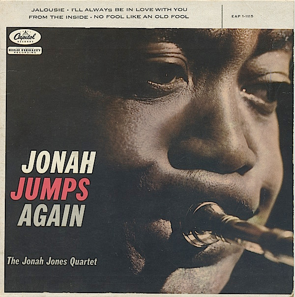 Jonah Jones Quartet - Jonah Jumps Again - Used Vinyl Record 7" image 1