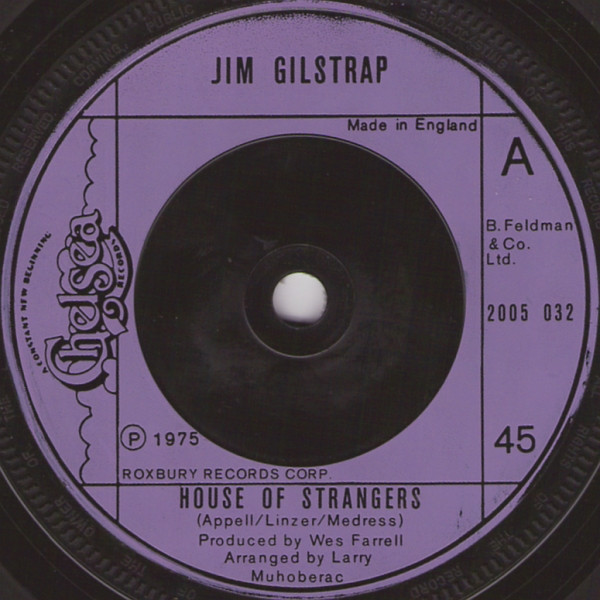 Jim Gilstrap - House Of Strangers / Take Your Daddy For A Ride - Used image 1