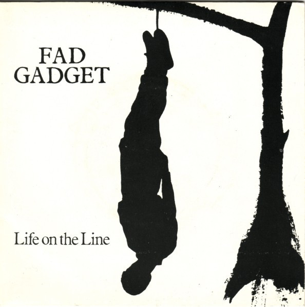 Fad Gadget - Life On The Line - Used Vinyl Record 7" image 1