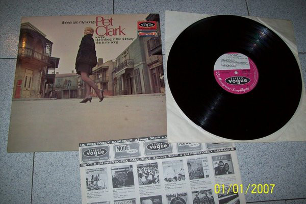 Petula Clark - se Are My Songs - Used Vinyl Record image 1