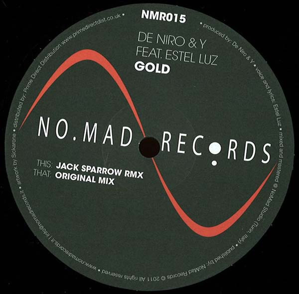 De Niro - Gold - Vinyl Record 12" image 1