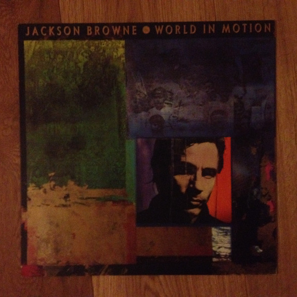 Jackson Browne - World In Motion - Used Vinyl Record image 1