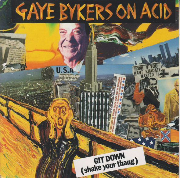 Gaye Bykers On Acid - Git Down (Shake Your Thang) - Used Vinyl Record image 1