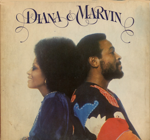 Diana Ross - Diana & Marvin - Used Vinyl Record image 1