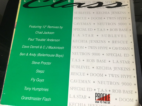 Various - Club Class Compilation - Used Vinyl Record image 1
