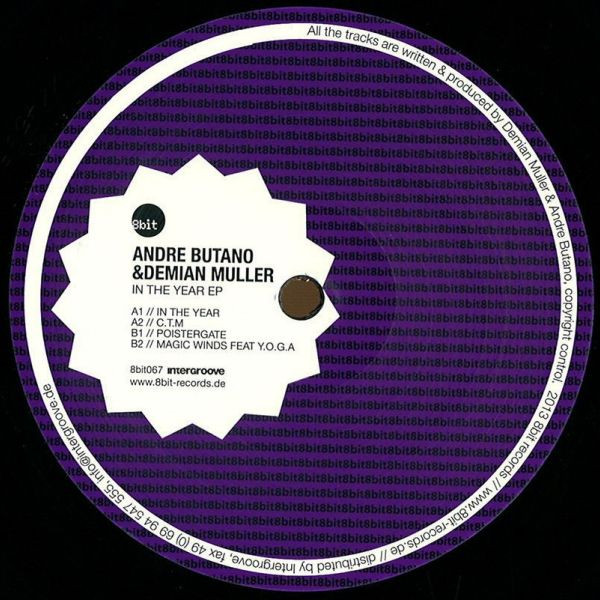 Andre Butano - In The Year EP - Vinyl Record 12" image 1
