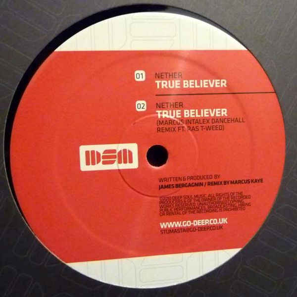 Nether - True Believer / True Believer (Marcus Intalex Dancehall Remi image 1