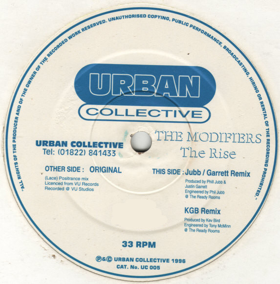 Modifiers - Rise - Used Vinyl Record 12" image 1