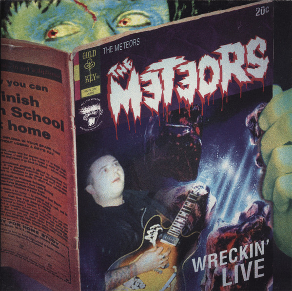 Meteors - Wreckin' Live - Used CD image 1