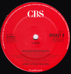 James "D-Train" Will - Misunderstanding - Used Vinyl Record 12" image 1