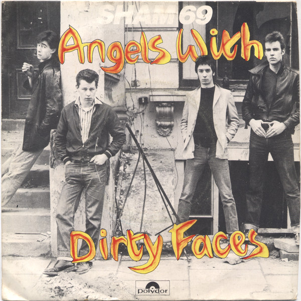 Sham 69 - Angels With Dirty Faces - Used Vinyl Record 7" image 1