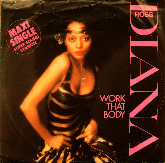 Diana Ross - Work That Body - Used Vinyl Record 12" image 1