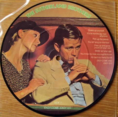 Sutherland Brothers - Easy Come, Easy Go - Used Vinyl Record 7" image 1