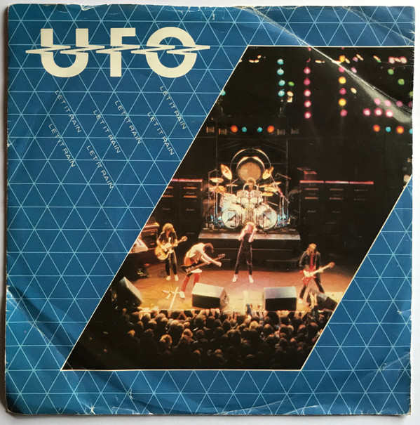 UFO - Let It Rain - Used Vinyl Record 7" image 1