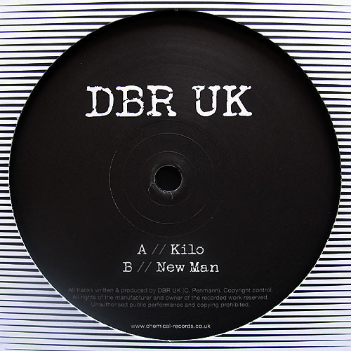 DBR UK - Kilo / New Man - Vinyl Record 12" image 1
