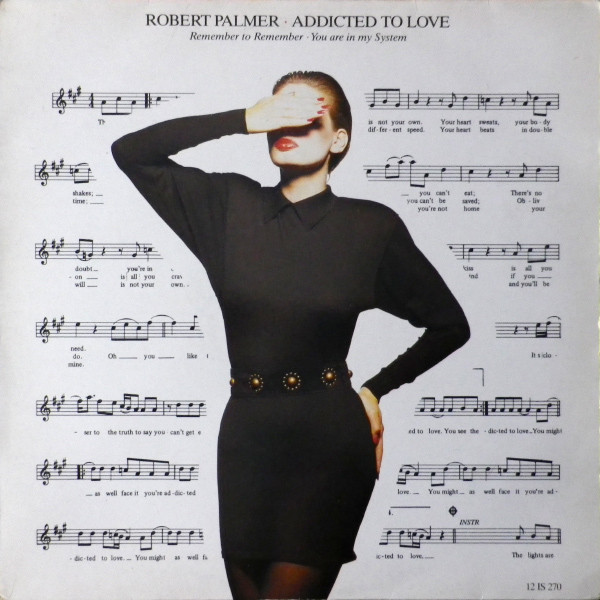 Robert Palmer - Addicted To Love - Used Vinyl Record 12" image 1