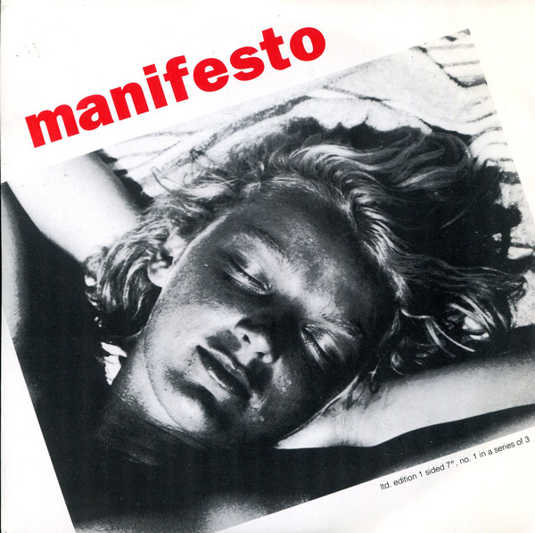 Manifesto - Pattern 26 - Used Vinyl Record 7" image 1