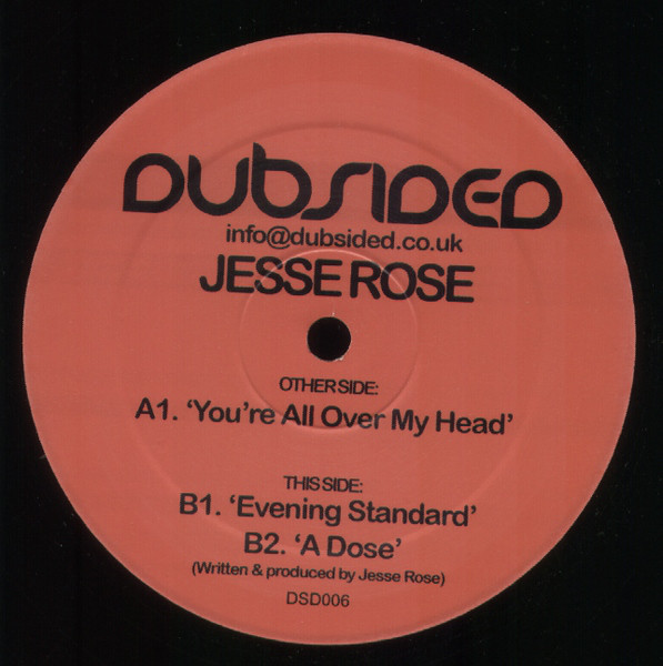 Jesse Rose - You're All Over My Head - Vinyl Record 12" image 1