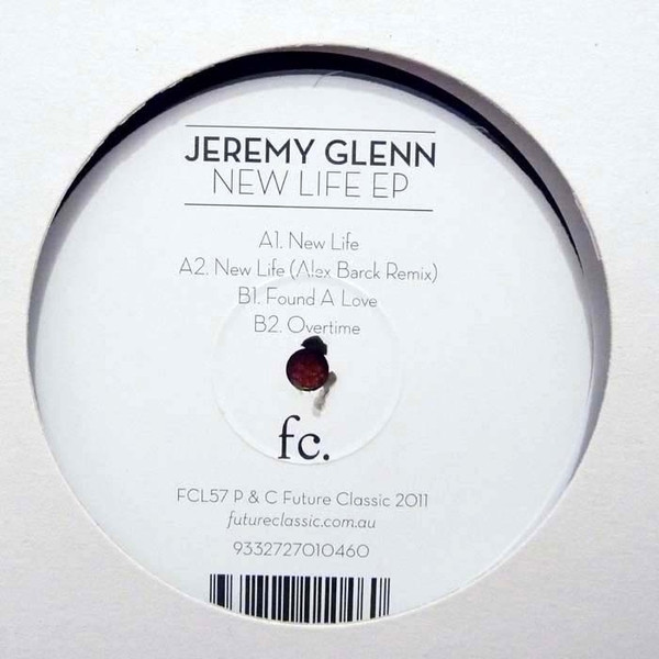 Jeremy Glenn - New Life EP - Vinyl Record 12" image 1