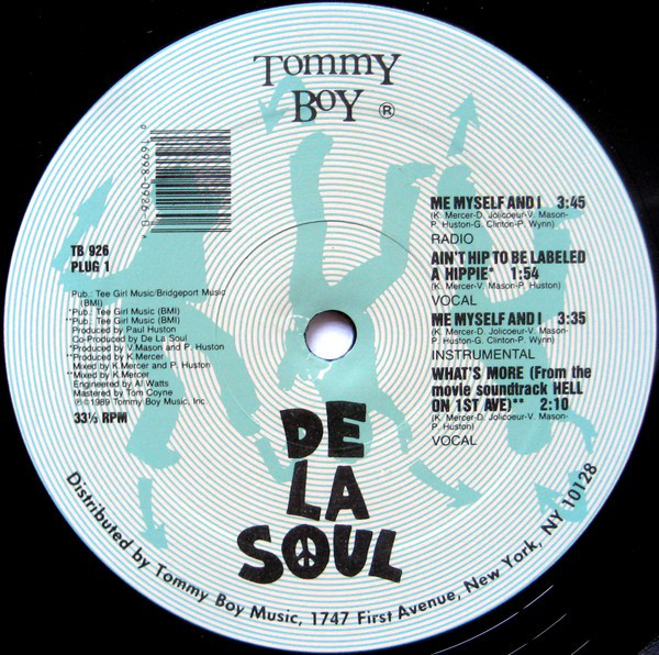 De La Soul - Me Myself And I - Vinyl Record 12" image 1