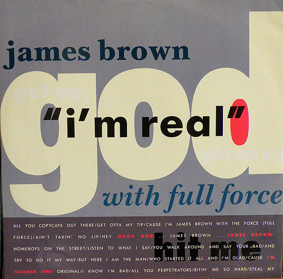 James Brown - I'm Real - Used Vinyl Record 12" image 1