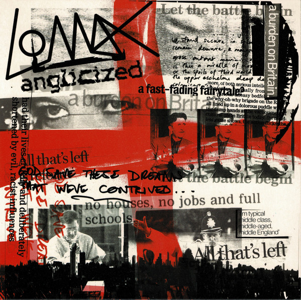 Lomax - Anglicized / Last Meal For Jeff - Used Vinyl Record 7" image 1