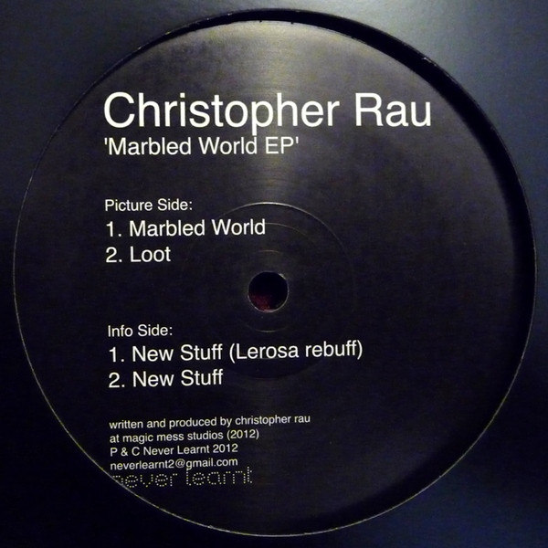 Christopher Rau - Marbled World EP - Vinyl Record 12" image 1