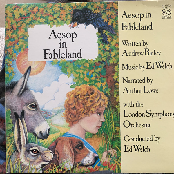 Arthur Lowe - Aesop In Fableland - Used Vinyl Record image 1