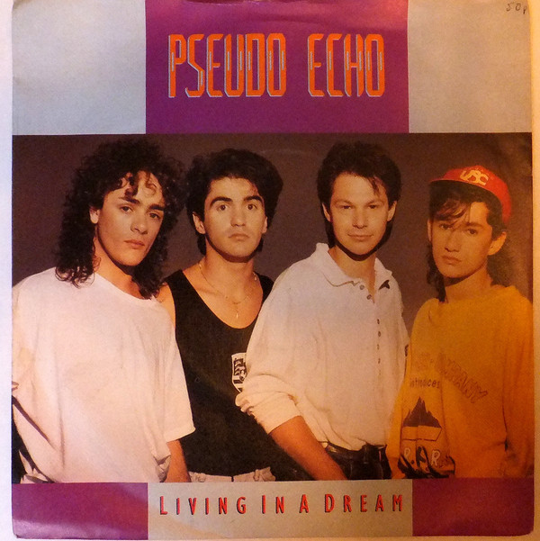 Pseudo Echo - Living In A Dream - Used Vinyl Record 7" image 1