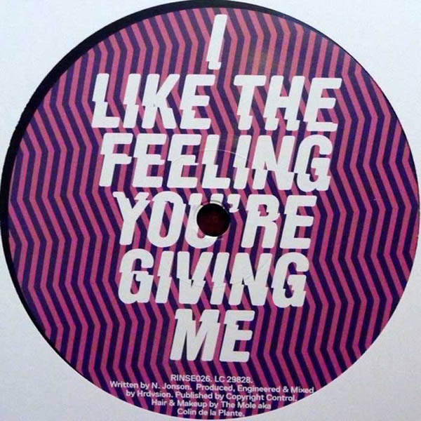 Hrdvsion - I Like The Feeling You're Giving Me - Vinyl Record 12" image 1