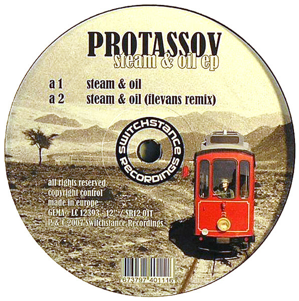 Protassov - Steam & Oil EP - Vinyl Record 12" image 1