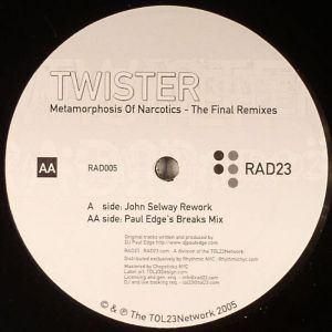 Twister - Metamorphosis Of Narcotics - The Final Remixes - Vinyl Reco image 1
