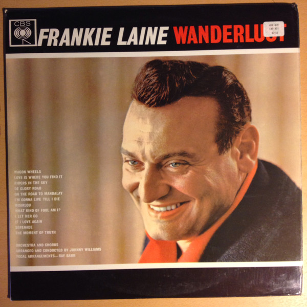 Frankie Laine - Wanderlust - Used Vinyl Record image 1