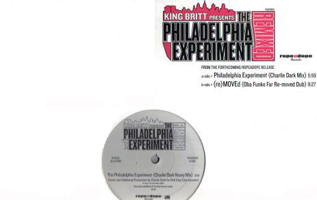 Philadelphia Experim - Remixed - Used Vinyl Record 12" image 1